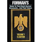 Forman's Gids van Derde Rijk Duitse Documenten...en hun Waarde