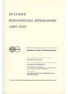 50 Jaar Rheinmetall Düsseldorf 1889-1939 - Artillerie