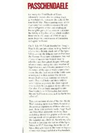 Passchendaele - The Sacrificial Ground