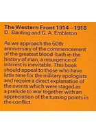 Het Westelijk Front 1914-1918