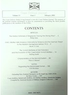 CDSG Journal - The Quarterly Publication of the Coast Defense Study Group - February 2001