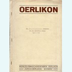 Oerlikon - the Aiming Device "Oerlikon" for the indirect shot - Type 1 S 18