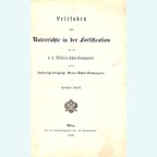 Handbook for the Education on Fortification for the k.k. Artillery-School-Companies