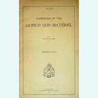 Handboek van het 3.8-Inch Kanon-Materieel - Januari 1917