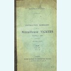 Summary Instruction of the Vickers Machinegun Model 1909