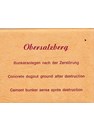 Obersalzberg - Concrete Dugout Ground after Destruction - Envelope with 16 original photos