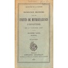 Voorlopige Instructies voor de Mitrailleur-Eenheden van de Infanterie van 1 Oktober 1920