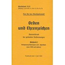 Orden en Onderscheidingen - Verzameling van bepalingen