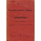 Voorschrift Inrichten Stellingen - No. 77g: Hindernissen