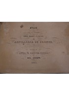 Atlas ter Herinnering aan het Vormen en Gieten van Bronzen Geschut - 1863/1864