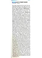 Germany's Tiger Tanks