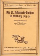 De 27ste Infanterie-Divisie in de Wereldoorlog 1914-1918
