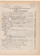 Cursus Veldversterkingen - Speciale Militaire School - 2de Divisie 1879-1880