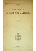 Handboek van het 3.8-Inch Kanon-Materieel - Januari 1917
