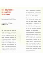 The German Infantry 1939-1945. A Documentary in Photos