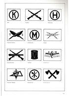 Uniformen en Emblemen van de Koninklijke Landmacht vanaf 1912