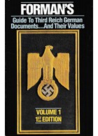 Forman's Guide to Third Reich German Documents...and their Values