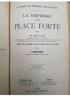 3 ORIGINAL 19th century books on Siege Fortification/Warfare in ONE Volume - Bornecque, Brunner & Mollik