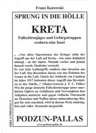 Sprong in de Hel - Kreta - Parachutisten en Bergtroepen veroveren een Eiland