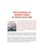 Encyclopedia of German Tanks of World War two