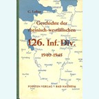 History of the rheinisch-westfälischen 126. Infantry-Division 1940-1945