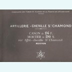 Kanon van 194 F. - Mortier van 280 S. op Rups-Affuit St. Chamond