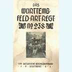 The Württemberger Field Artillery Regiment Nr. 238 in World War One