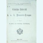 Technical Eduction for the k.u.k. Pioneer-Troops - 5th Part: A. Field- and Permanent Fortification