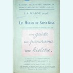 Geillustreerde Michelin Gids voor de Slagvelden van 1914-1918 - Marais