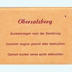 Obersalzberg - Concrete Dugout Ground after Destruction - Envelope with 16 original photos