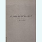 A/S Dansk Rekylriffel Syndikat - Compagnie Madsen Copenhague - 20 mm Machine Cannon - Folder with 13 plates