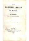 About the Fortifications of Paris