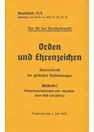 Orden en Onderscheidingen - Verzameling van bepalingen