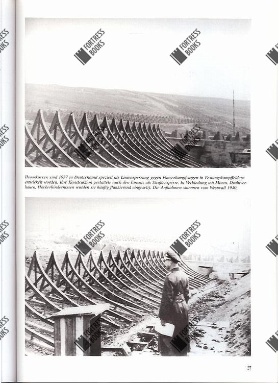 Tank Blockade Fortress Books | Tanktraps and Obstacles - Concrete Blocks - Hedgehogs ...