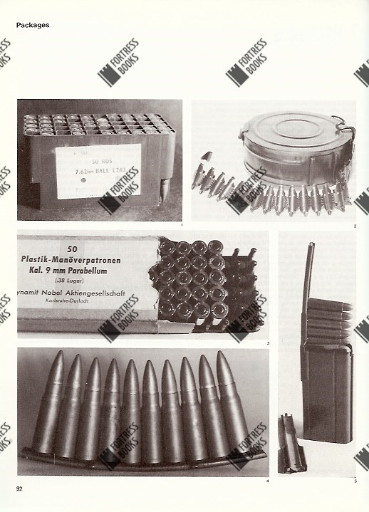 Fortress Books Military Small Arms Ammunition Of The World 1945 1980