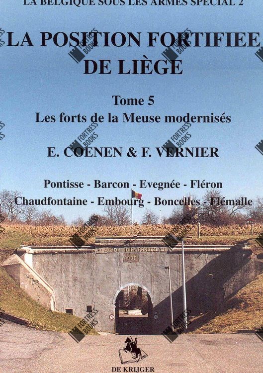 Fortress Books The fortified position of Liege Volume 5 the