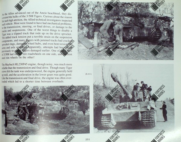 Fortress Books | Panzerkampfwagen Tiger I - 1942-1992